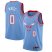 Bulls #0 Coby White Blue Basketball Swingman City Edition 2019/20 Jersey