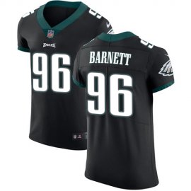 Nike Philadelphia Eagles #96 Derek Barnett Black Alternate Mens Stitched NFL Vapor Untouchable Elite Jersey