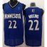 Minnesota Timberwolves 22 Andrew Wiggins Blue Revolution 30 NBA Jerseys
