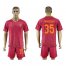 Roma #35 Torosidis Red Home Soccer Club Jersey