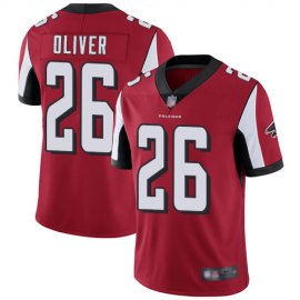 Nike Atlanta Falcons #20 Isaiah Oliver Red Team Color Mens Stitched NFL Vapor Untouchable Limited Jersey