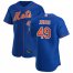 New York Mets #49 Ariel Jurado Mens Nike Royal Alternate 2020 Authentic Player MLB Jersey