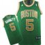 Kids Boston Celtics 5 Kevin Garnett Green NBA Jersey Gold Number Cheap