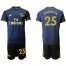 Arsenal #25 Jenkinson Third Soccer Club Jersey
