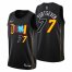 Miami Miami Heat #77 Omer Yurtseven Mens Nike Black 2021/22 Swingman NBA Jersey – City Edition Mens