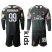 AC Milan #99 Donnarumma Black Goalkeeper Long Sleeves Kid Soccer Club Jersey