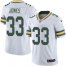 Nike Green Bay Packers #33 Aaron Jones White Mens Stitched NFL Vapor Untouchable Limited Jersey