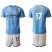 Manchester City #17 De Bruyne Home Soccer Club Jersey