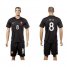 Portugal #8 Silva SEC Away Soccer Country Jersey