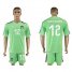 Italy #12 Donna Rumma Green Goalkeeper Soccer Country Jersey