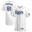 Tampa Bay Rays #81 Ryan Thompson Mens Nike White Home 2020 World Series Bound Authentic Player MLB Jersey