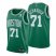 Nike Boston Celtics #71 Dennis Schroder Green Mens 2021-22 NBA 75th Anniversary Diamond Swingman Jersey – Icon Edition Mens