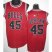 Chicago Bulls 45 Michael Jordan Red Revolution 30 NBA Jerseys Cheap