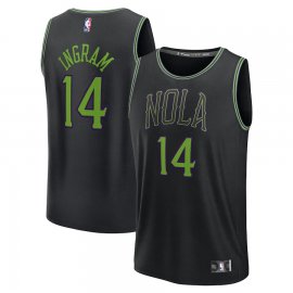Brandon Ingram New Orleans Pelicans Fanatics Branded Youth 2023/24 Fast Break Jersey – Black – City Edition