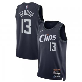 Paul George LA Clippers Nike Unisex 2023/24 Swingman Jersey – Navy – City Edition