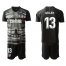 Atletico Madrid #13 Oblak Black Goalkeeper Soccer Club Jersey