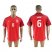 USA #6 Nagbe Away Soccer Country Jersey