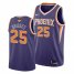 Nike Phoenix Suns #25 Mikal Bridges Youth 2021 NBA Finals Bound Swingman Icon Edition Jersey Purple Youth