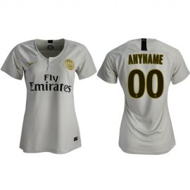 Womens Paris Saint-Germain Personalized Away Soccer Club Jersey