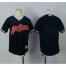 Cleveland Indians Blank Navy Blue Cool Base Stitched Youth MLB Jersey