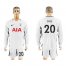 Tottenham Hotspur #20 Dele Home Long Sleeves Soccer Club Jersey