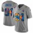 New Orleans New Orleans Saints #94 Cameron Jordan Mens Nike Multi-Color 2020 NFL Crucial Catch NFL Jersey Greyheather