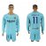 Barcelona #11 Neymar Jr Away Long Sleeves Soccer Club Jersey