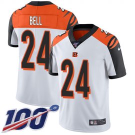 Nike Cincinnati Bengals #24 Vonn Bell White Youth Stitched NFL 100th Season Vapor Untouchable Limited Jersey