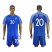 Holland #20 De Jong Away Soccer Country Jersey
