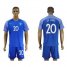 Holland #20 De Jong Away Soccer Country Jersey
