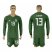 Mexico #13 G.OCHOA Military Green Goalkeeper 2018 FIFA World Cup Long Sleeve Soccer Jersey