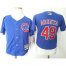 Toddler Chicago Cubs #49 Jake Arrieta Blue Cool Base Stitched MLB Jersey