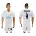 Real Madrid #4 Sergio Ramos White Home Soccer Club Jersey