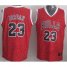 Chicago Bulls 23 Michael Jordan Red Leopard Grain NBA Jersey Cheap