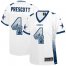 Nike Dallas Cowboys #4 Dak Prescott White Womens Stitched NFL Elite Drift Fashion Jersey