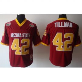 Kids Arizona State Sun Devils 42 Pat Tillman Red NCAA Jersey