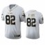 Dallas Cowboys #82 Jason Witten Mens Nike White Golden Edition Vapor Limited NFL 100 Jersey