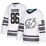 Adidas Tampa Bay Lightning #86 Nikita Kucherov White Authentic 2019 All-Star Stitched Youth NHL Jersey