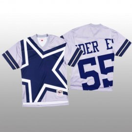 NFL Dallas Cowboys #55 Leighton Vander Esch White Mens Mitchell & Nell Big Face Fashion Limited NFL Jersey