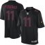 Nike Arizona Cardinals #11 Larry Fitzgerald Black Mens Stitched NFL Impact Limited Jersey