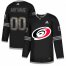 Mens Adidas Hurricanes Personalized Authentic Black Classic NHL Jersey