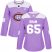 Adidas Montreal Canadiens #65 Andrew Shaw Purple Authentic Fights Cancer Womens Stitched NHL Jersey