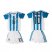 Argentina #10 Maradona Home Kid Soccer Country Jersey