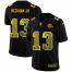 Cleveland Browns #13 Odell Beckham Jr. Mens Black Nike Golden Sequin Vapor Limited NFL Jersey