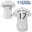 Colorado Rockies #17 Todd Helton White Cool Base Stitched Youth MLB Jersey