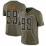 Nike Los Angeles Chargers #99 Jerry Tillery Olive Mens Stitched NFL Limited 2017 Salute to Service Jersey