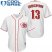 Cincinnati Reds #13 Dave Concepcion White Cool Base Stitched Youth MLB Jersey