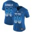 Nike Los Angeles Rams #99 Aaron Donald Royal Womens Stitched NFL Limited NFC 2018 Pro Bowl Jersey