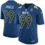Nike Los Angeles Rams #99 Aaron Donald Navy Mens Stitched NFL Game NFC 2017 Pro Bowl Jersey