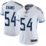 Nike Tennessee Titans #54 Rashaan Evans White Womens Stitched NFL Vapor Untouchable Limited Jersey